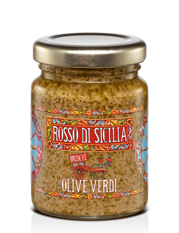 Brusche Olive Verdi - Sicilian Green Olive Spread