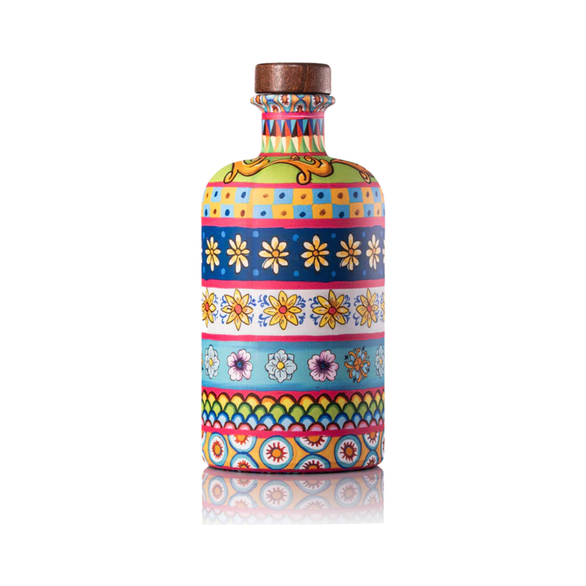 Romano Le Iconiche Fiorellini Sicilian extra virgin olive oil bottle