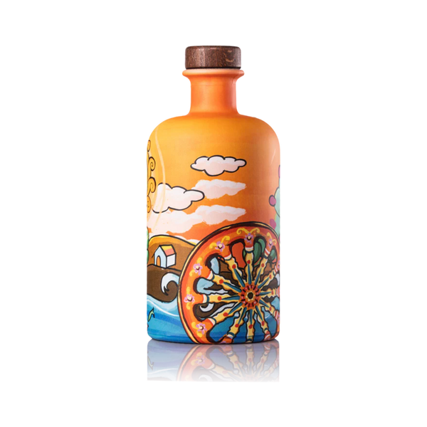Romano Le Iconiche Paesaggio Sicilian extra virgin olive oil bottle