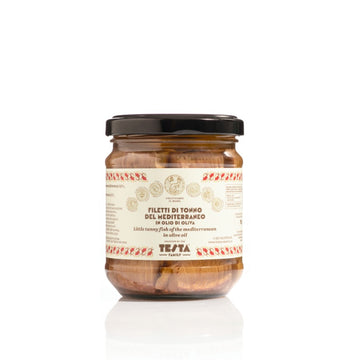 Mediterranean Tuna Fillets in Olive Oil