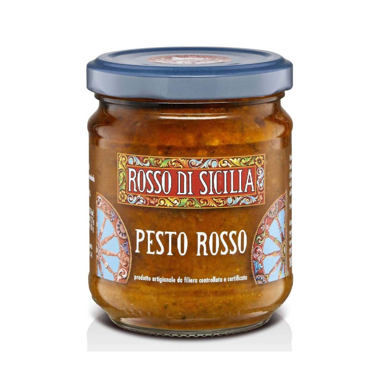 Rosso di Sicilia Sicilian red pesto jar