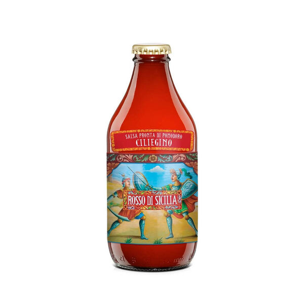 Rosso di Sicilia Sicilian cherry tomato sauce bottle