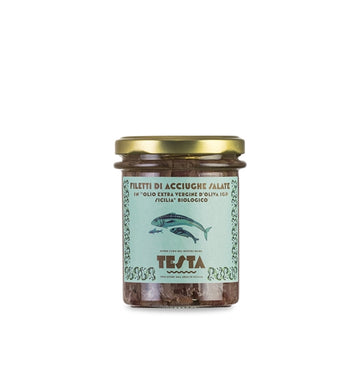 Salted Anchovy Fillets in Extra Virgin Olive Oil