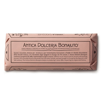 Bonajuto Vanilla Chocolate Bar