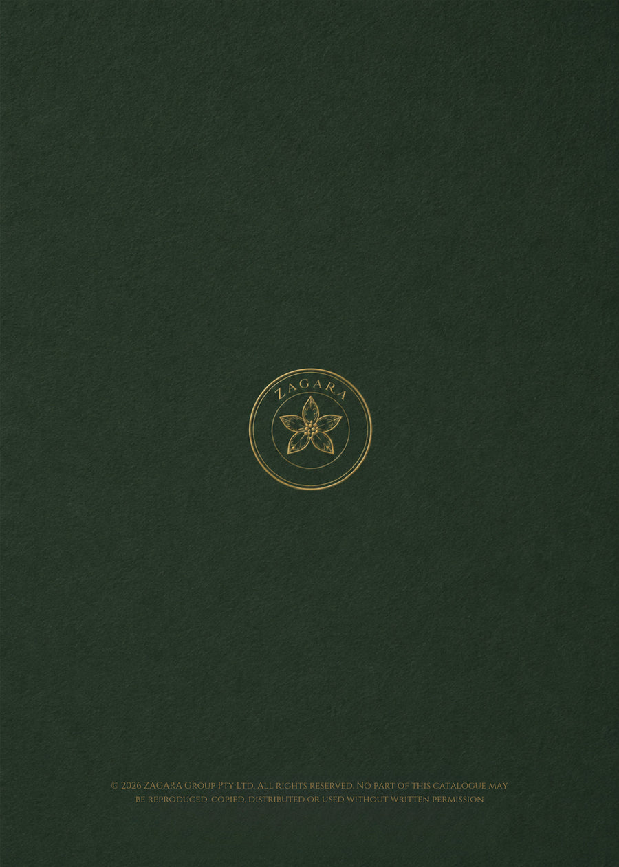 Zagara catalogue, page 88: Back cover