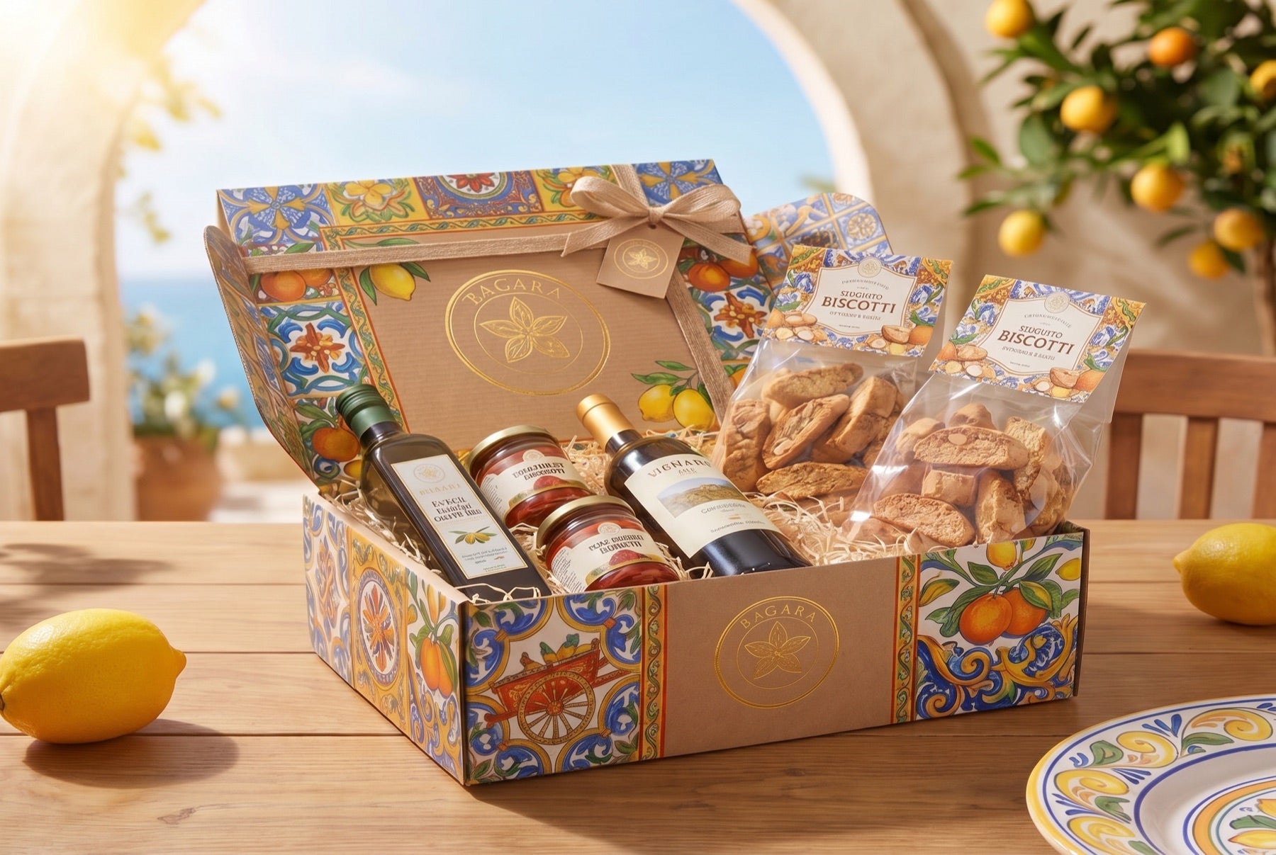 The Sicilian Table Box — Sicilian gift box
