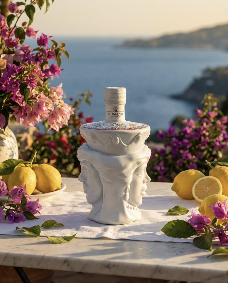 Romano - ceramic Testa di Moro bottles